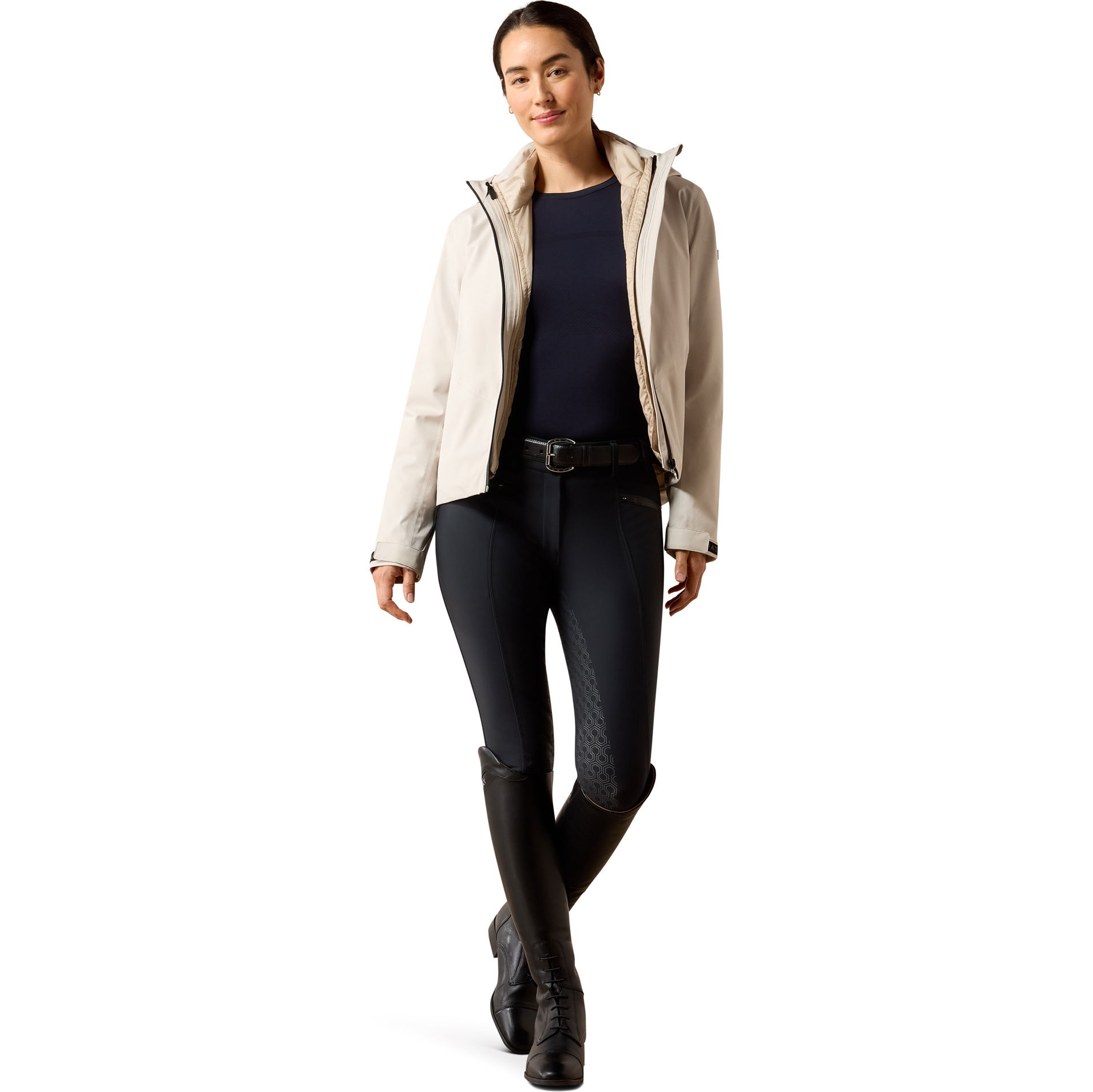 2026 Ariat Womens Troika H2O Full Seat Breeches 10079841 - Black